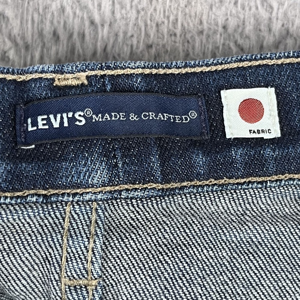 Levis Jeans Womens 29 Made & Crafted Column Pant Dark Wash Japanese Blue - Picture 3 of 7